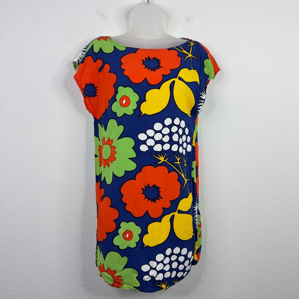 Marimekko for Target Women XS Floral Colroful Retro Mod Maximalism Scandi Modern